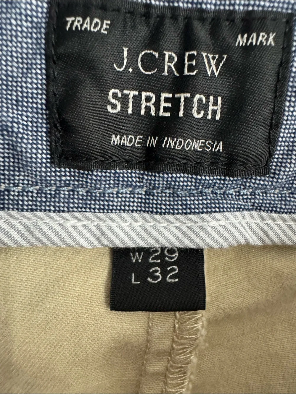 J. Crew Slim Khaki Chinos in Beige